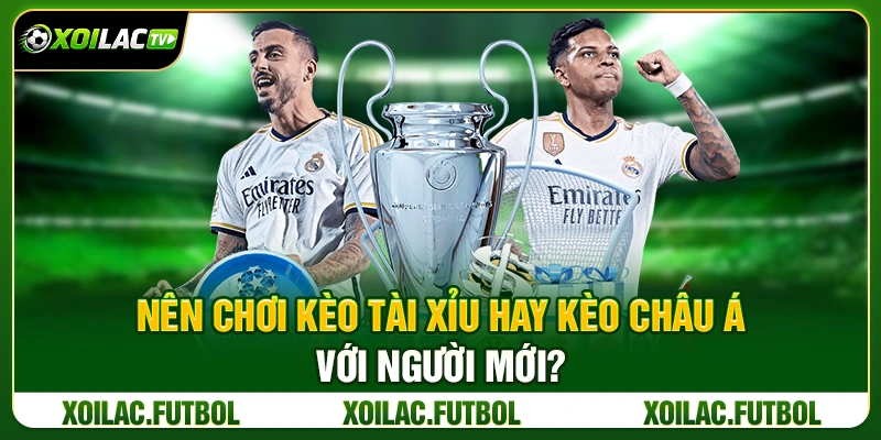 Nên Chơi Kèo Tài Xỉu Hay Kèo Châu Á Với Người Mới? 14 Nên chọn kèo tải xỉu hay kèo châu á cho người mới